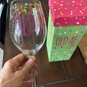 Colorful Wine Glass with Gift Box